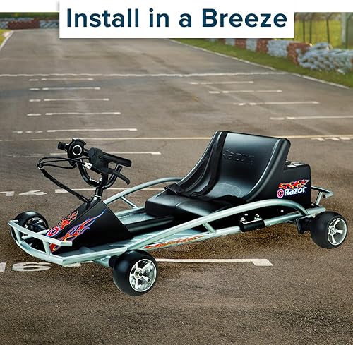 Miniatura 7 de AlveyTech Ruedas traseras de 4-1/2" x 2-1/2" para Razor Ground Force Go-Kart - Piezas de repuesto para el modelo de fuerza terrestre de energía