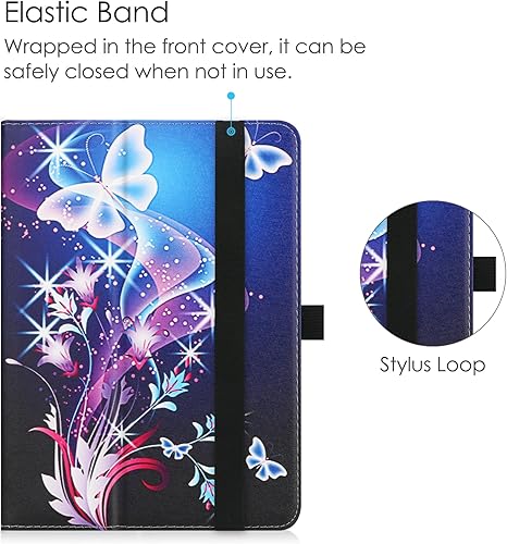 Miniatura 7 de HGWALP Funda universal para tablet de 7 y 8 pulgadas, funda protectora universal para tableta de 7 pulgadas y 8 pulgadas, con correa de fijación