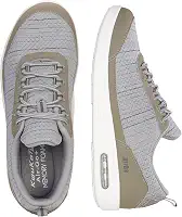 Tênis ortopédico de corrida, primavera, caminhada, leve, confortável, amortecimento de ar, ajuste amplo, tamanho 36-44, Cinza, 10.5 Wide Women/9 Wide Men