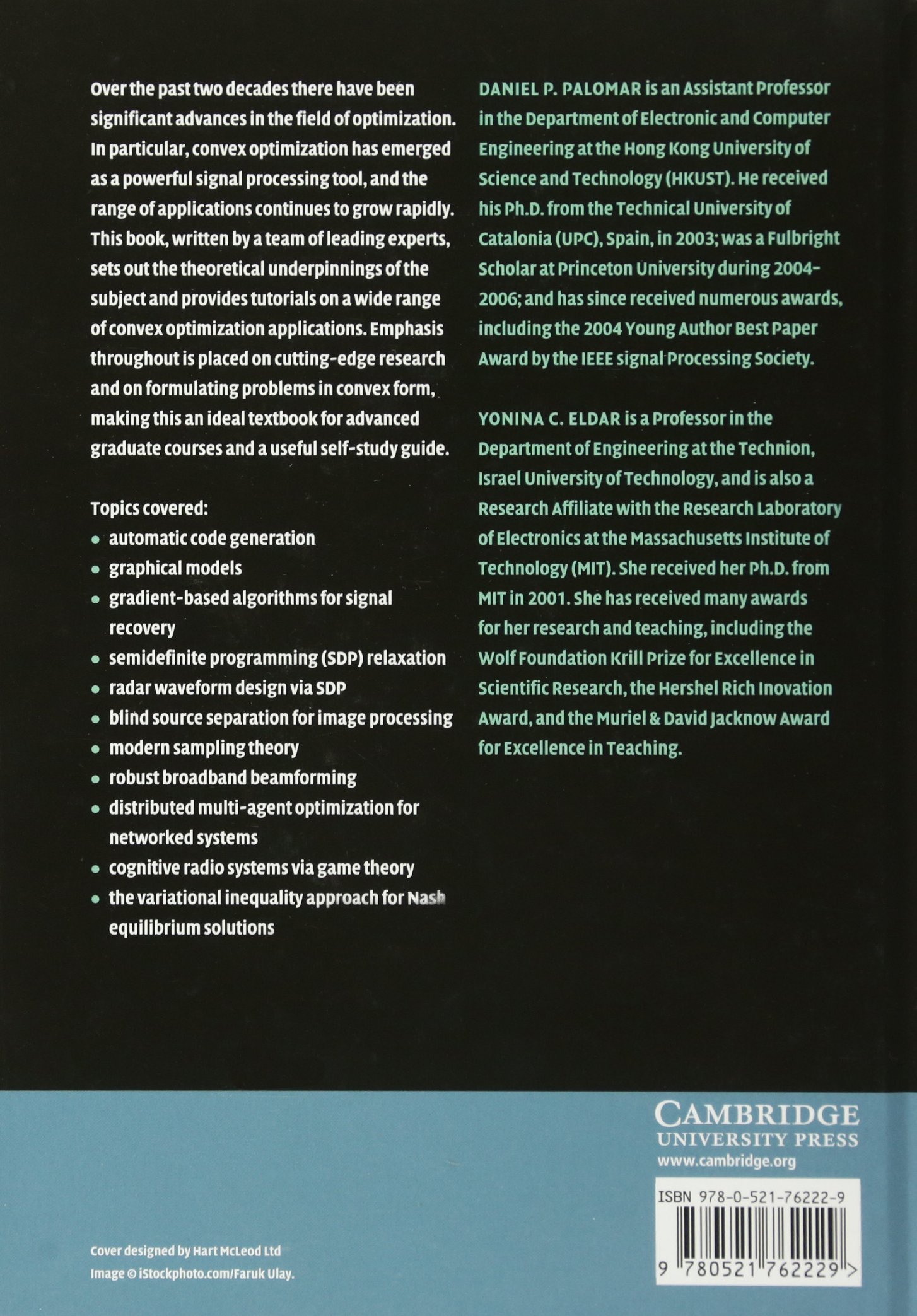Convex Optimization in Signal Processing and Communications Hardback