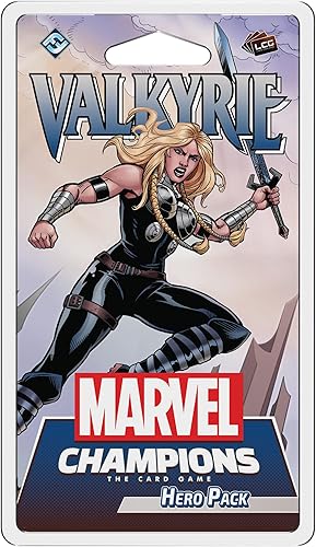 Marvel Champions The Card Game Valkyrie HERO PACK – Juego de estrategia de superhéroes, juego cooperativo para niños y adultos, a partir de 14 años,