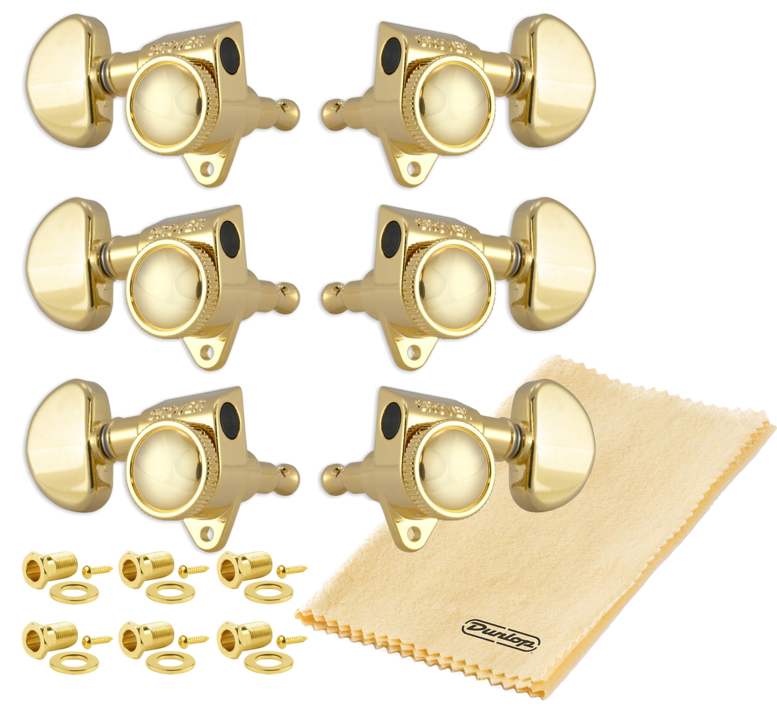 Amazon.com: Grover 502G ROTO-GRIP Locking Rotomatics Guitar Tuners