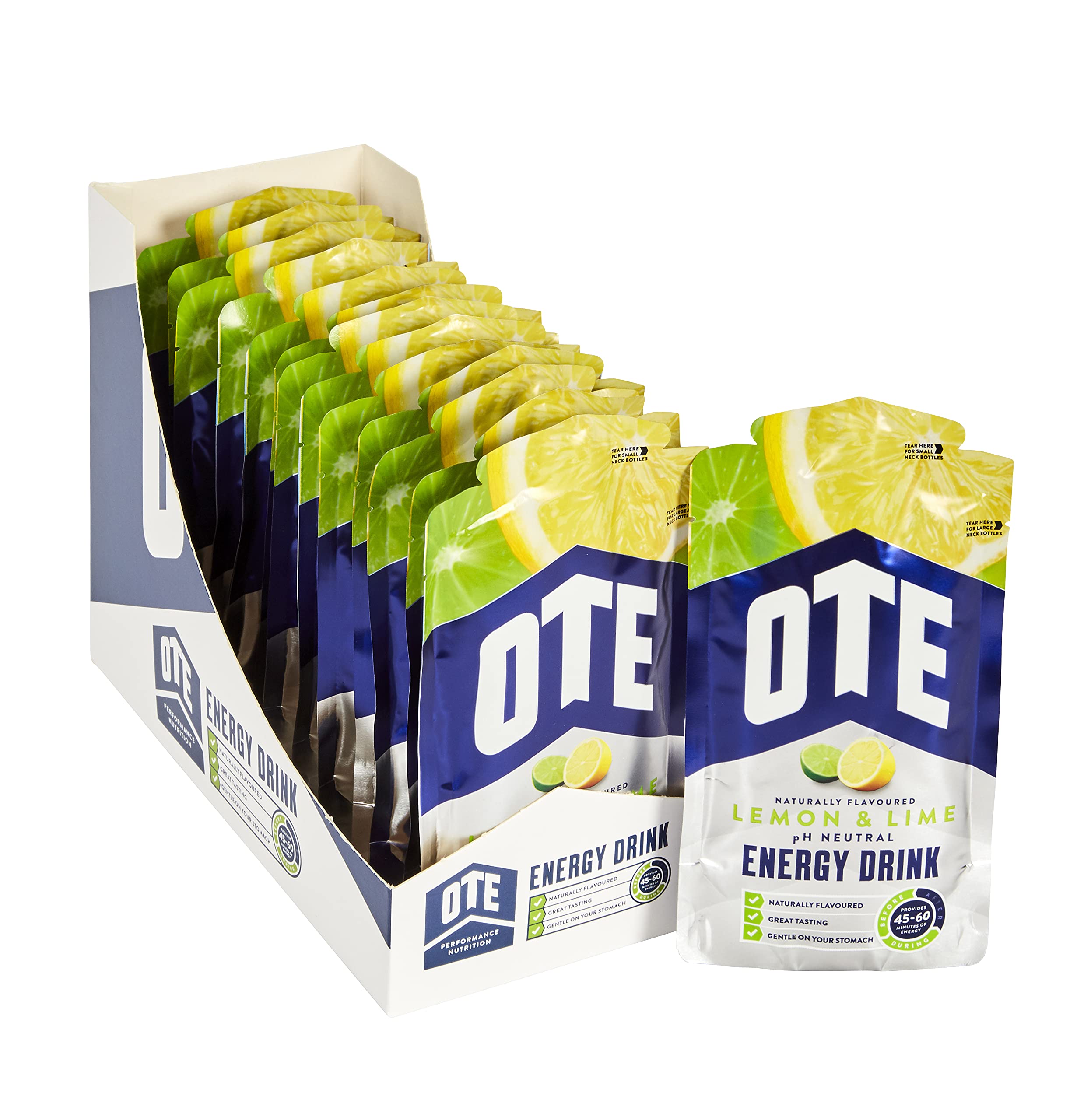 Buy OTE Energy Hydration Drink Sachets 40g of Carbohydrates and
