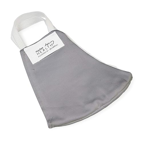 Miniatura 9 de Martex 028828617613 Mascarilla facial de tela reutilizable estándar, cómoda, transpirable, sólida, con cinta elástica para las orejas, para mujeres