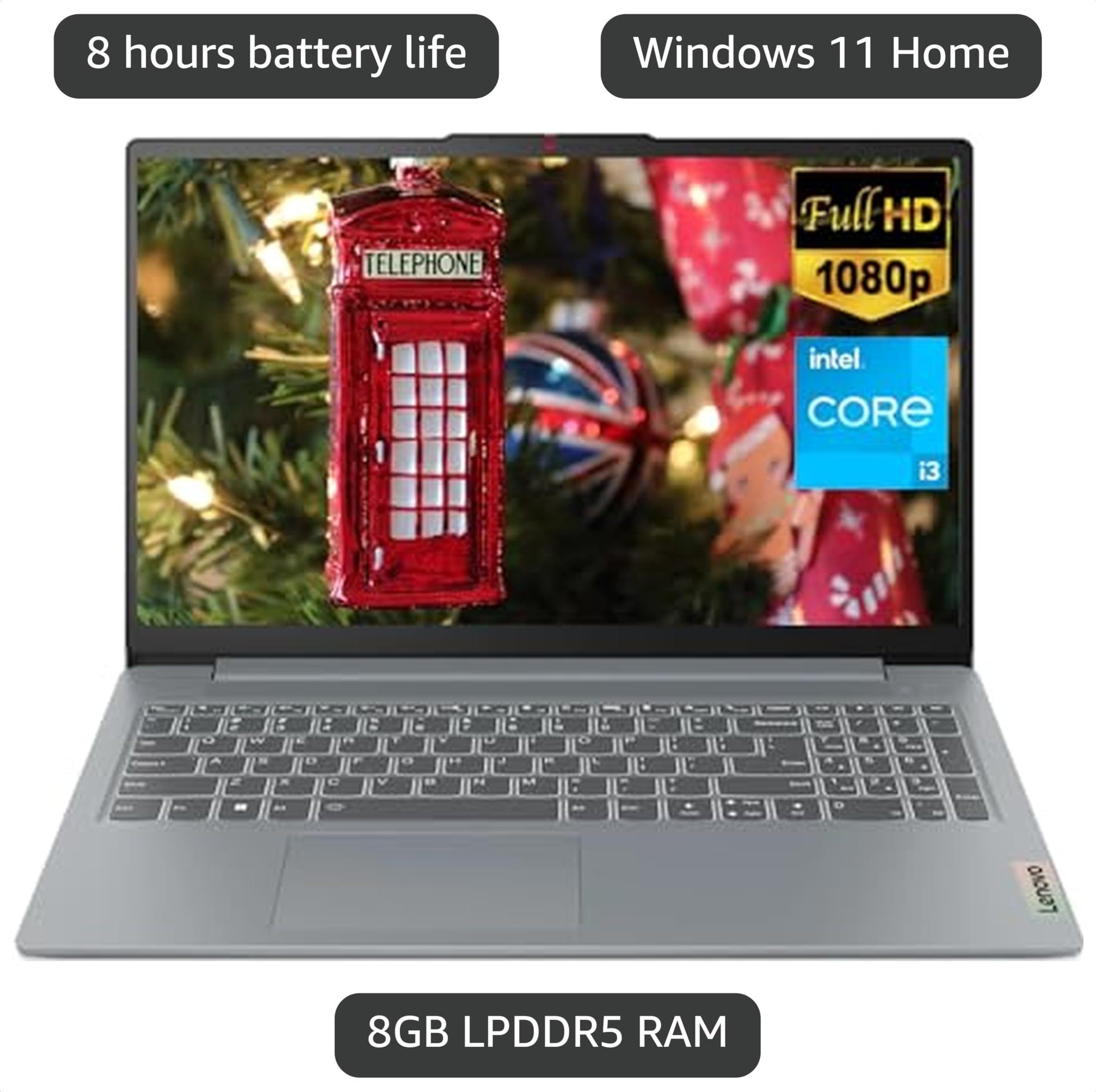 Amazon.com: Lenovo IdeaPad Slim 3i Laptop, 15.6