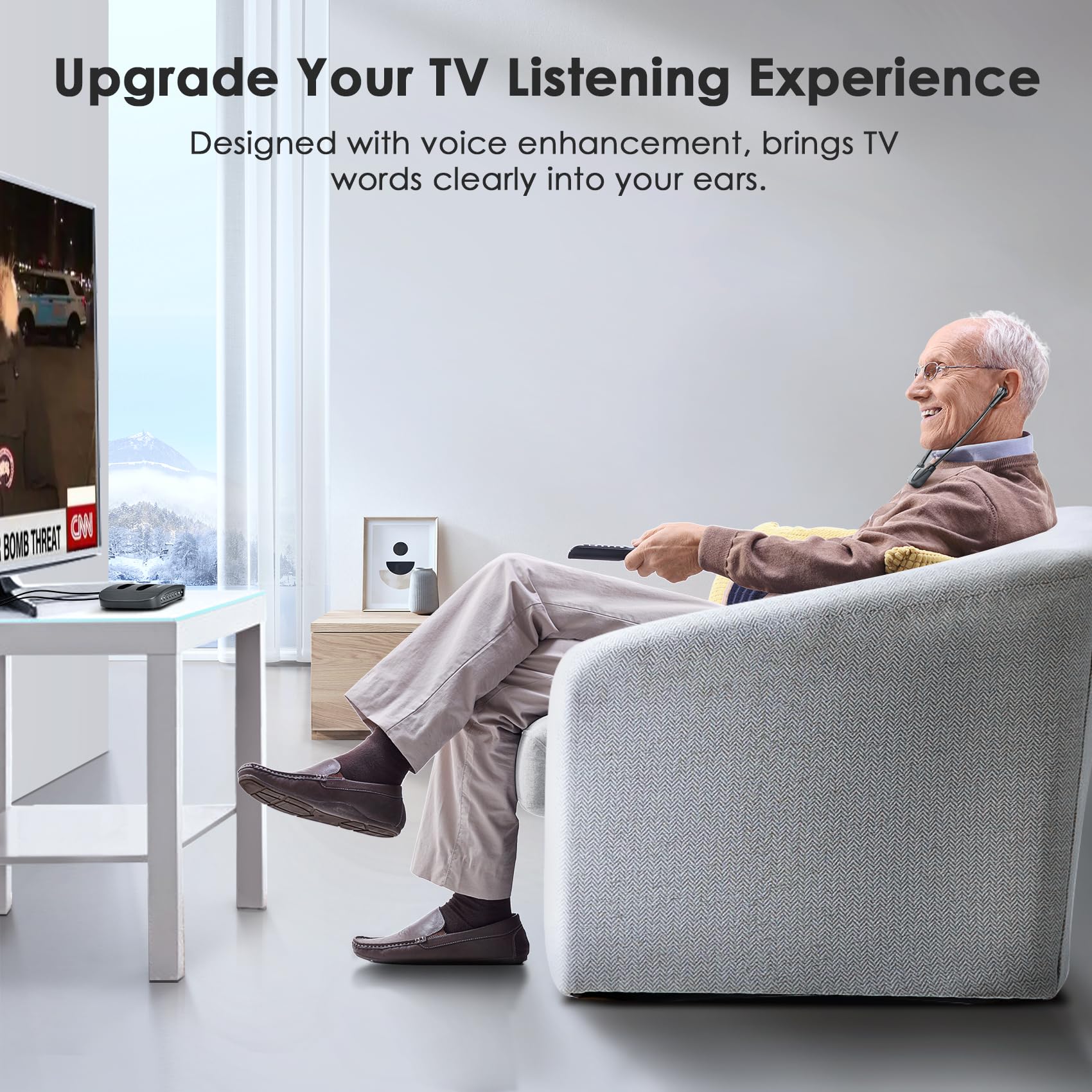 SIMOLIO Digital Wireless Headphones for TV - Dettaglio