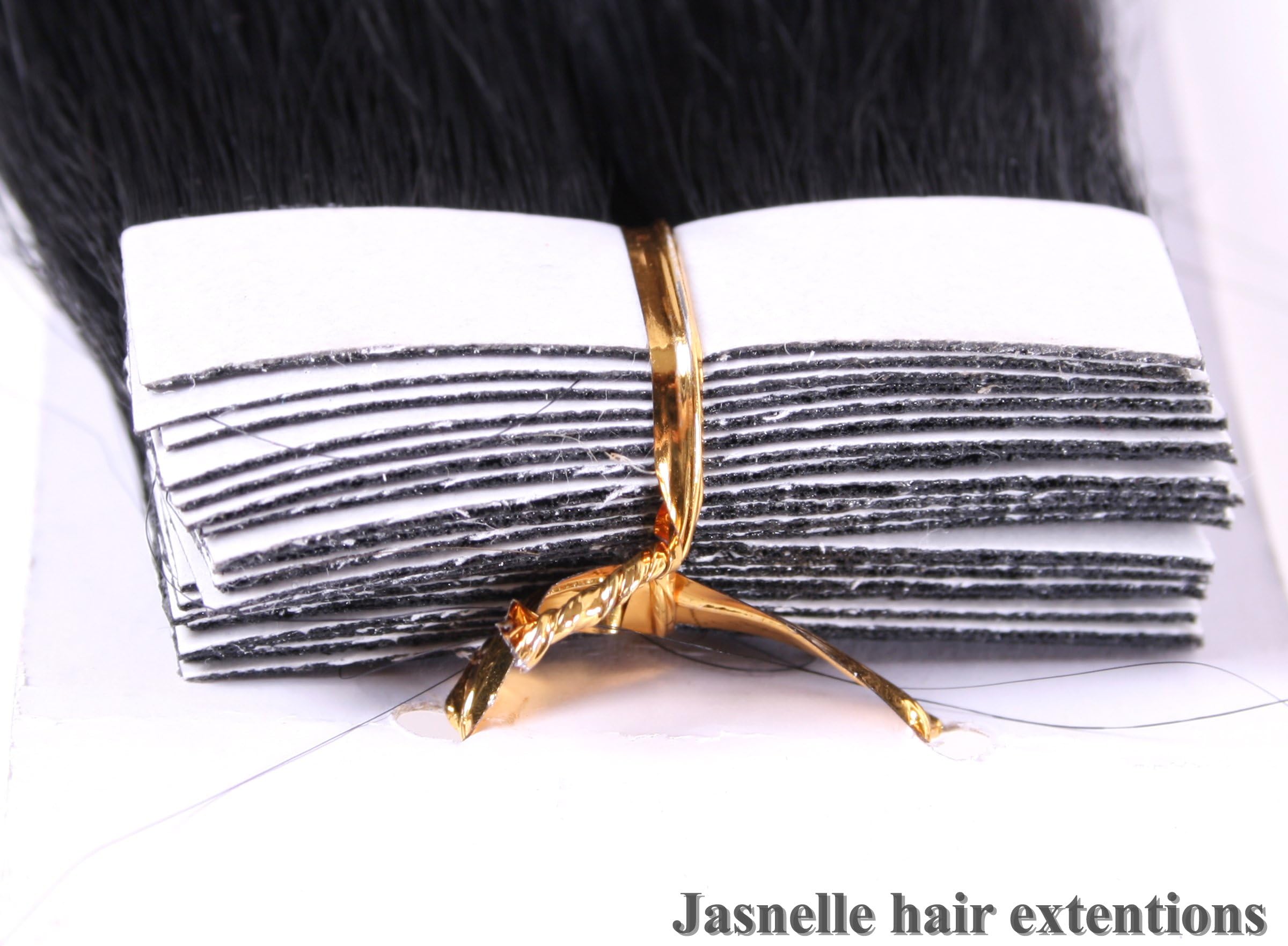 20" Gd AAAA | Indian Straight Remy Human Hair | PU Double TAPE IN |Color #1 |20 Pieces