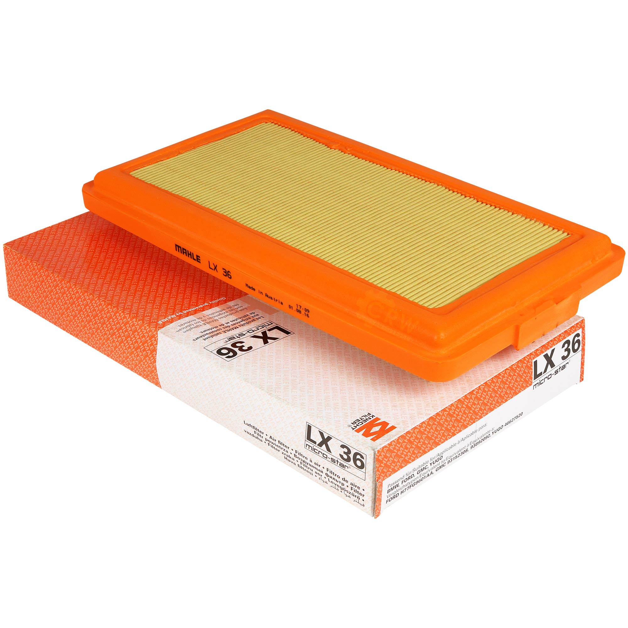 Paquete de inspección Kit de mantenimiento con filtro de aceite OX 41D, filtro de aire LX 36, filtro de combustible KL 9, tornillo de cierre