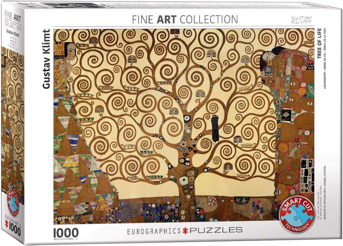 EuroGraphics 6000-6059 Gustav Klimt Jigsaw Puzzle, Multi-Colored