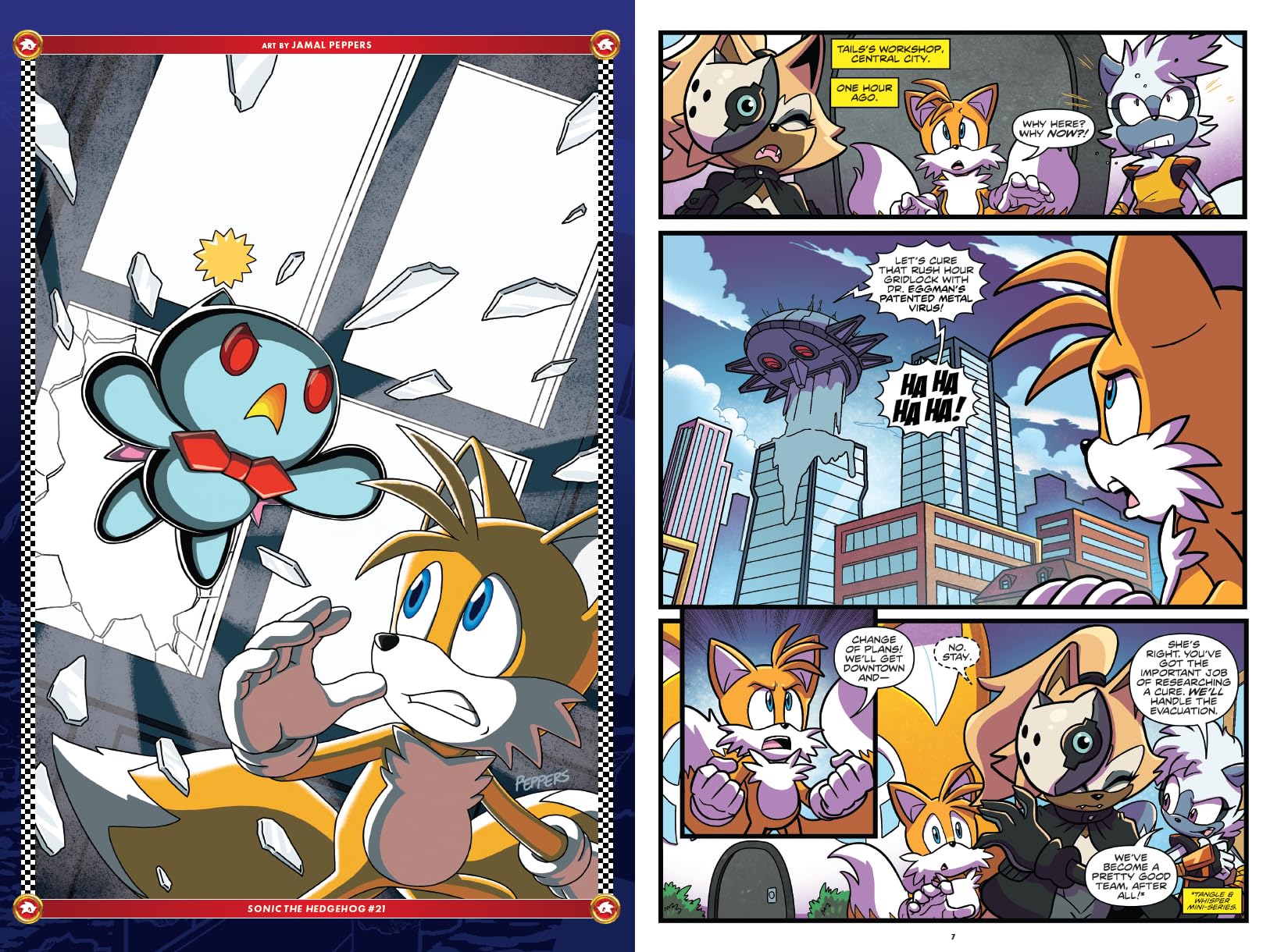Sonic the Hedgehog: On The Go, Vol. 3
