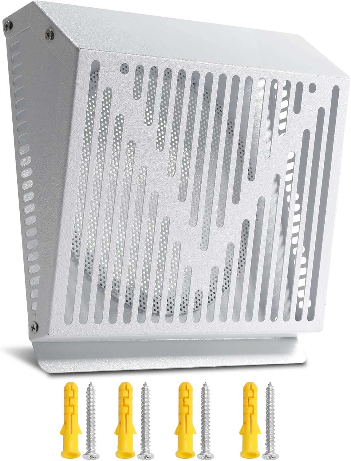 8 Inch Exhaust Vent Cover Outdoor Air Exhaust Box with Rubber Gasket