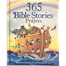 365 Bible Stories and Prayers Padded Treasury - Gift for Easter, Christmas, Communions, Baptism, Birthdays (Little Sunbeams)