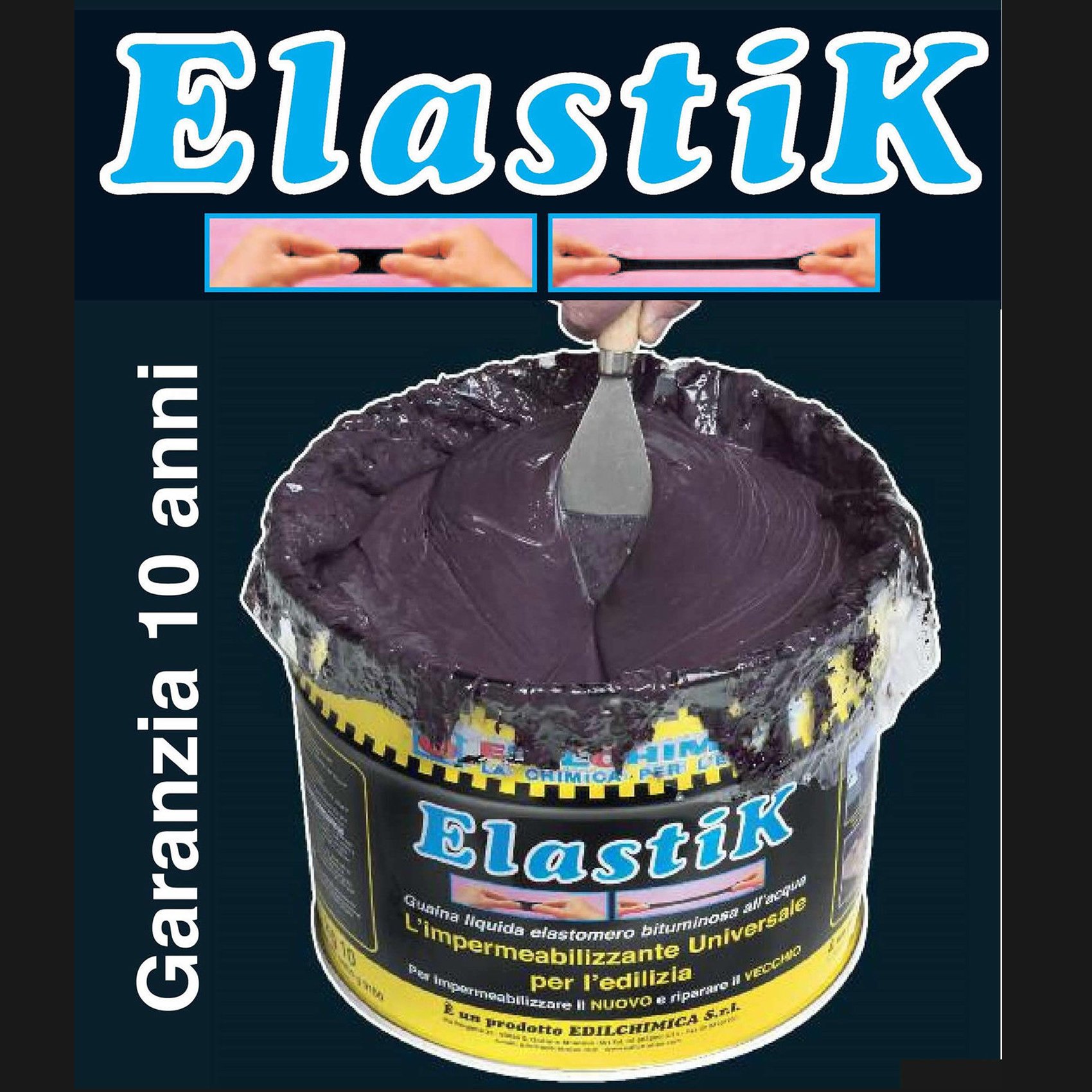 ELASTIK IMPERMEABILIZZANTE KG.10