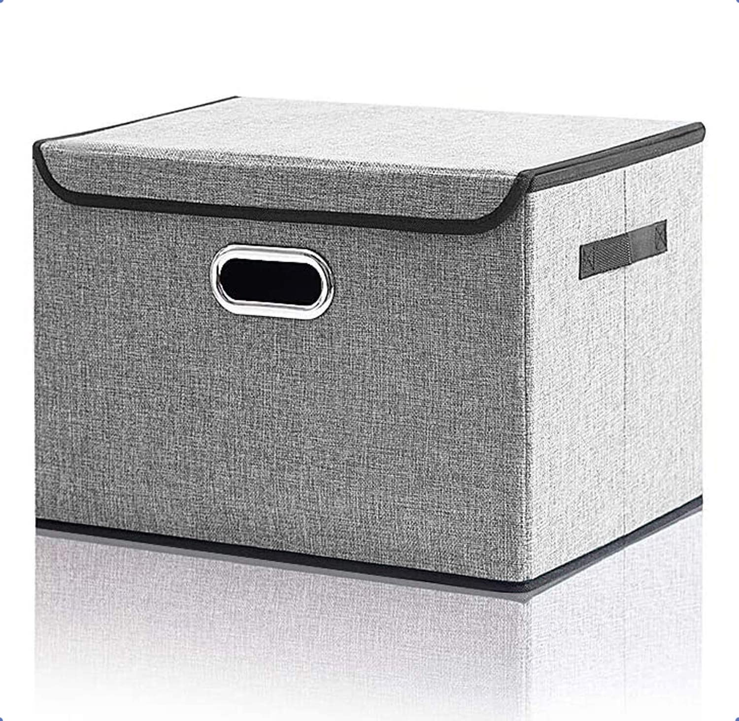 See full amazon price history chart for DOUBLE R BAGS Hamper Rectangular Collapsible Storage Box Container Bins with Lids and Metal Handles for Office, Bedroom, Closet, Kids Toys (Grey)(17 x 12 x 12) DOUBLE R BAGS Hamper Rectangular Collapsible Storage Box Container Bins with Lids and Metal Handles for Office, Bedroom, Closet, Kids Toys (Grey)(17 x 12 x 12) (B08RXZG4VB) Amazon Price History, Amazon Price Tracker