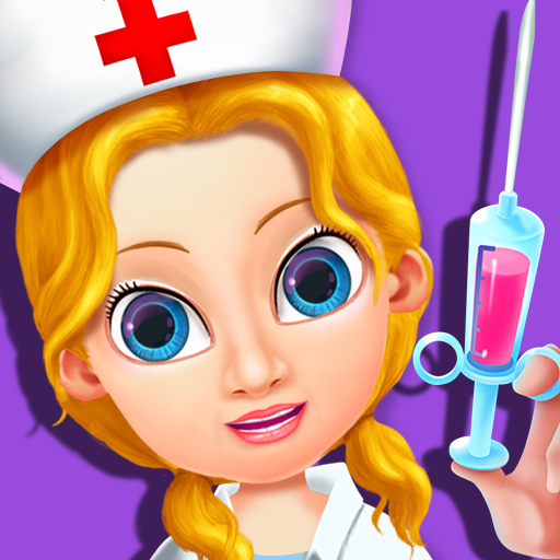 Inyecciones y punciones : médico y la enfermera en este juego educativo para niños - Juego gratis