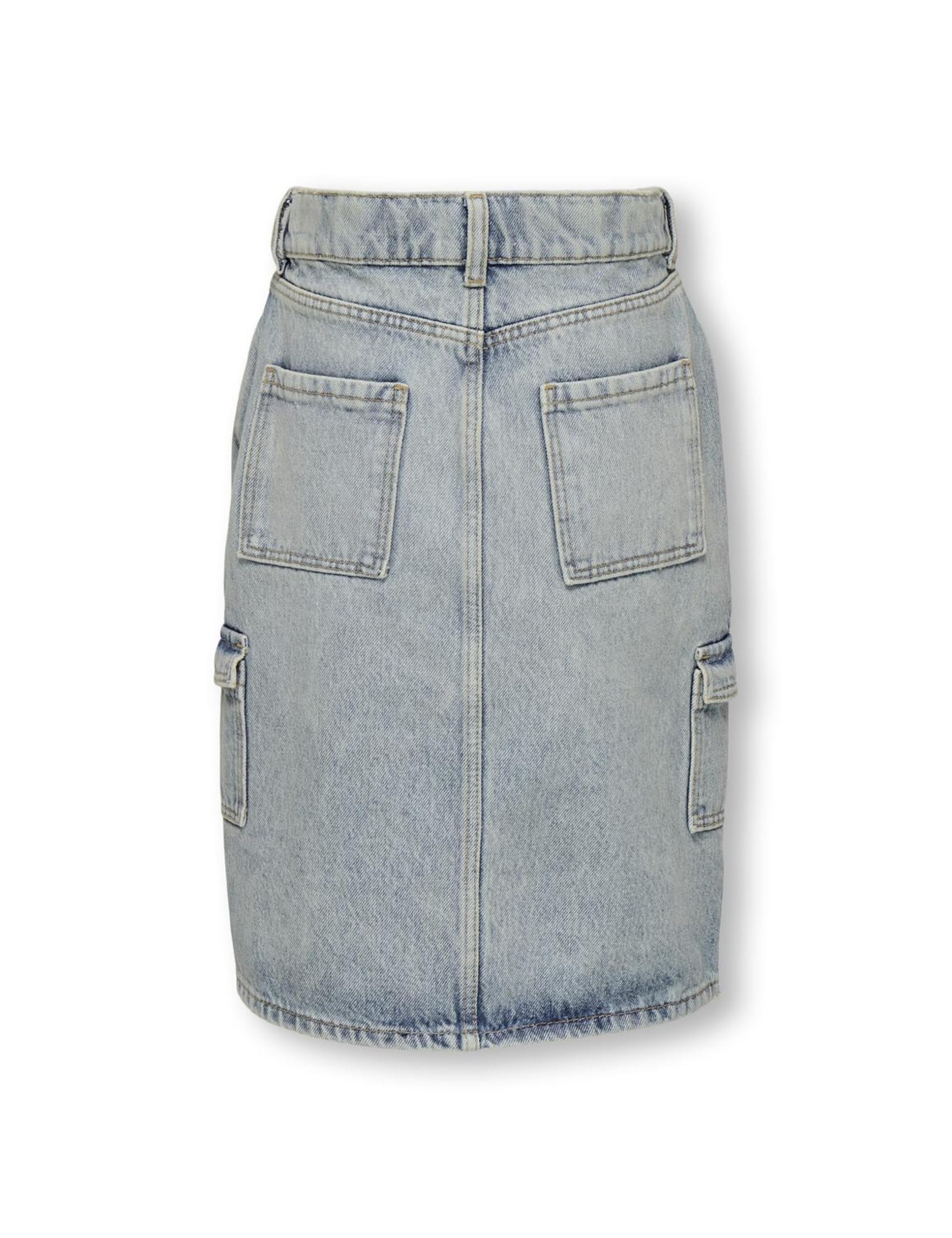 Kids Only Kogposey Cargo Midi Skirt DNM Cro Kogposey - Gonna Midi Cargo DNM Cro Unisex - Bambini e Ragazzi (Pacco da 1)