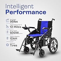 Vista 2 de Sillas de ruedas eléctricas para adultos, todo terreno, resistentes, de doble motor, plegables, motorizadas, para personas mayores, silla de ruedas