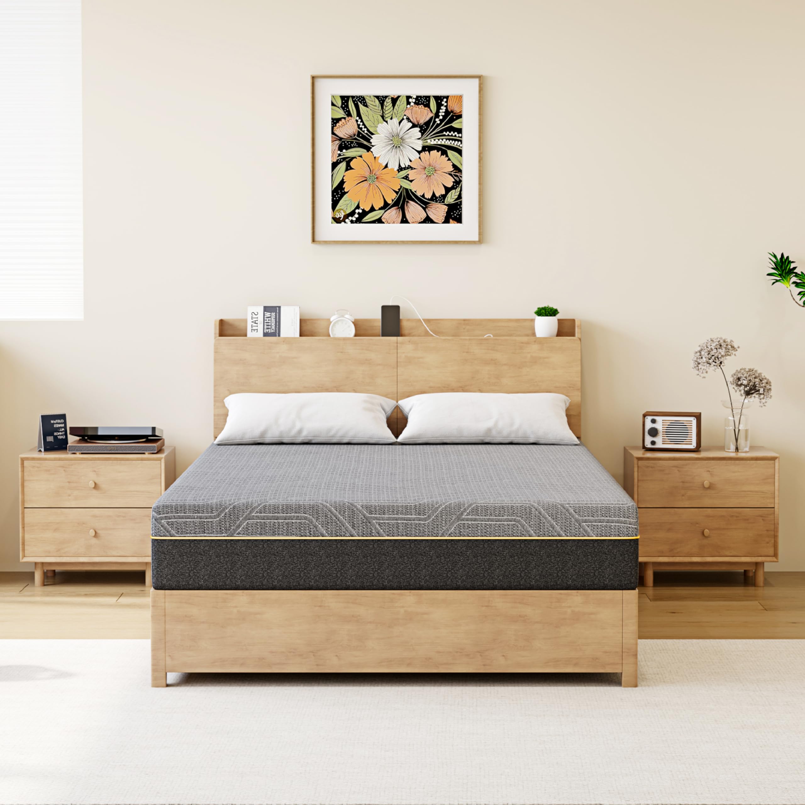 Amazon.co.jp: WELLFLEX Single Mattress, High Resilience, Extra