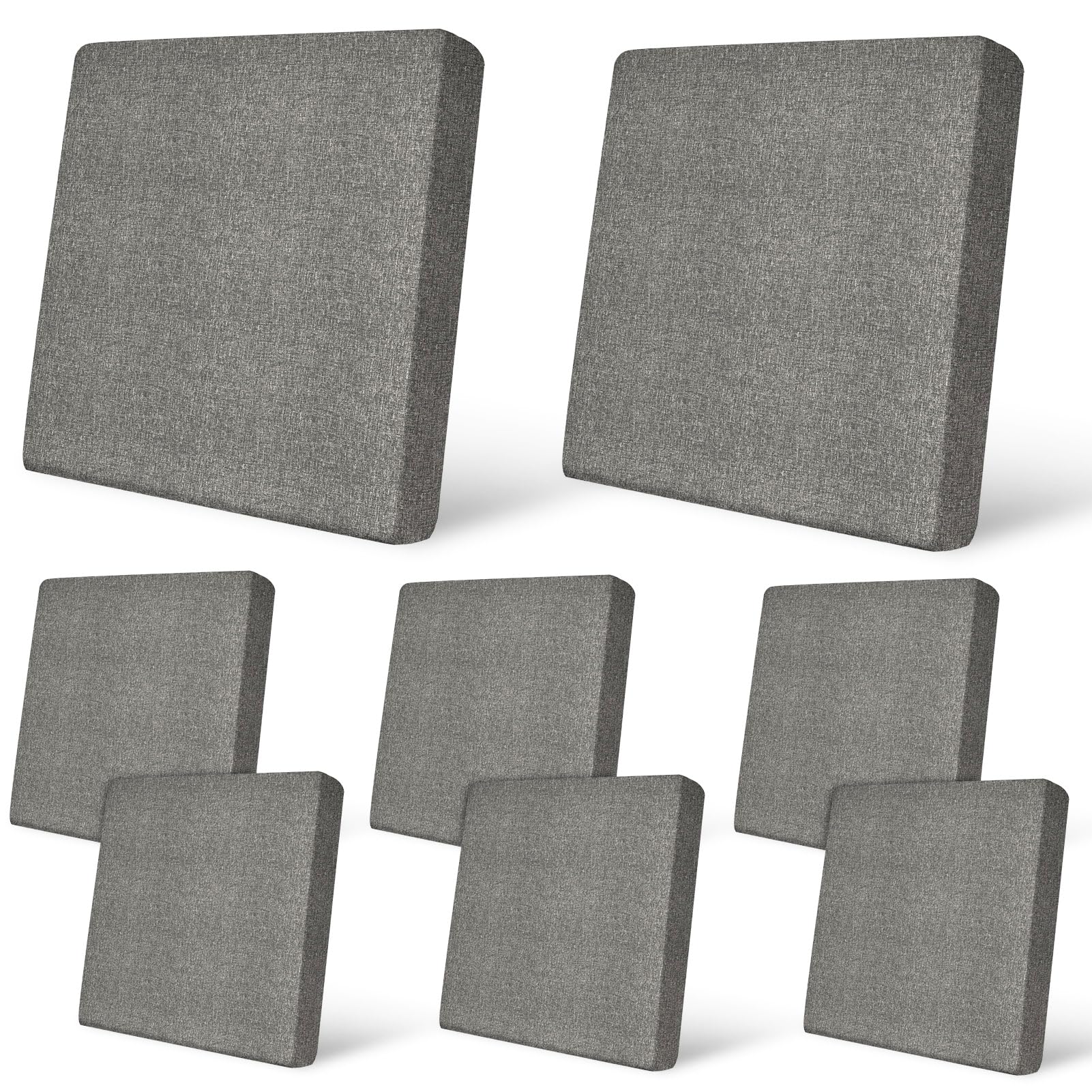 8Pcs Patio Cushion Covers Stretch Outdoor Furniture Protector Slipcovers