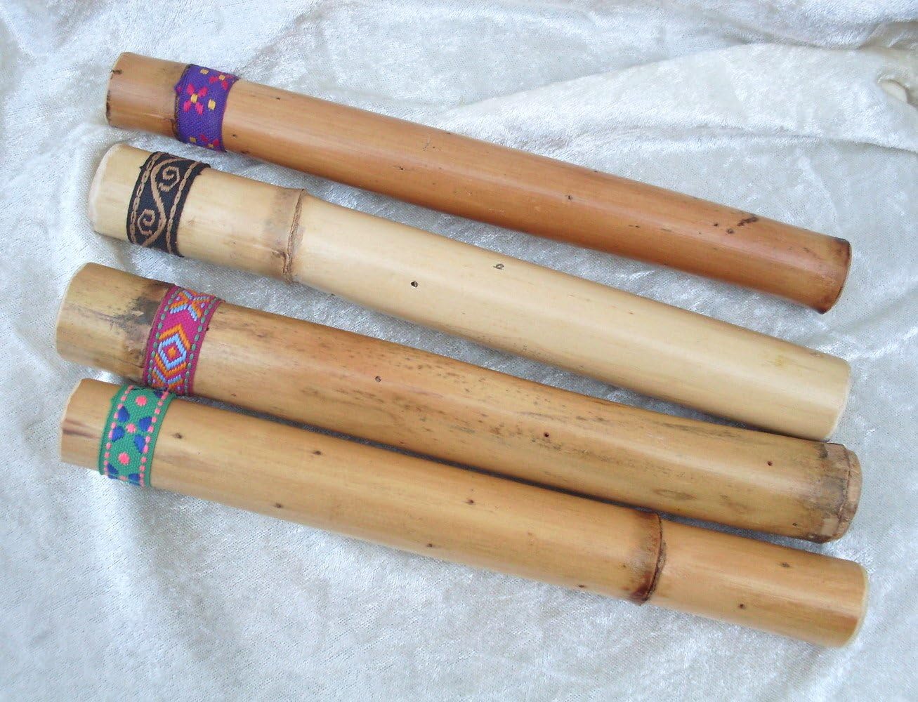 FairTrade Chile Bamboo Rainstick Percussion Shaker 25cm