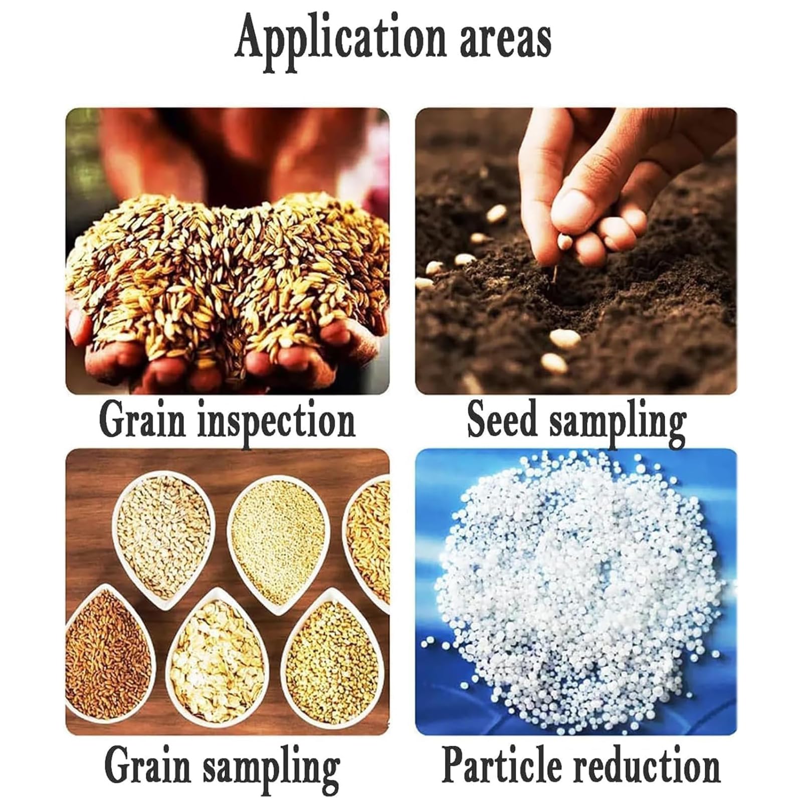 Muestreador Divisor De Granos Con Construcción De Acero Inoxidable, Ancho De Ranura De 12,5 Mm Para Una División Eficiente De Muestras En El Análisis De Arroz Y Trigo