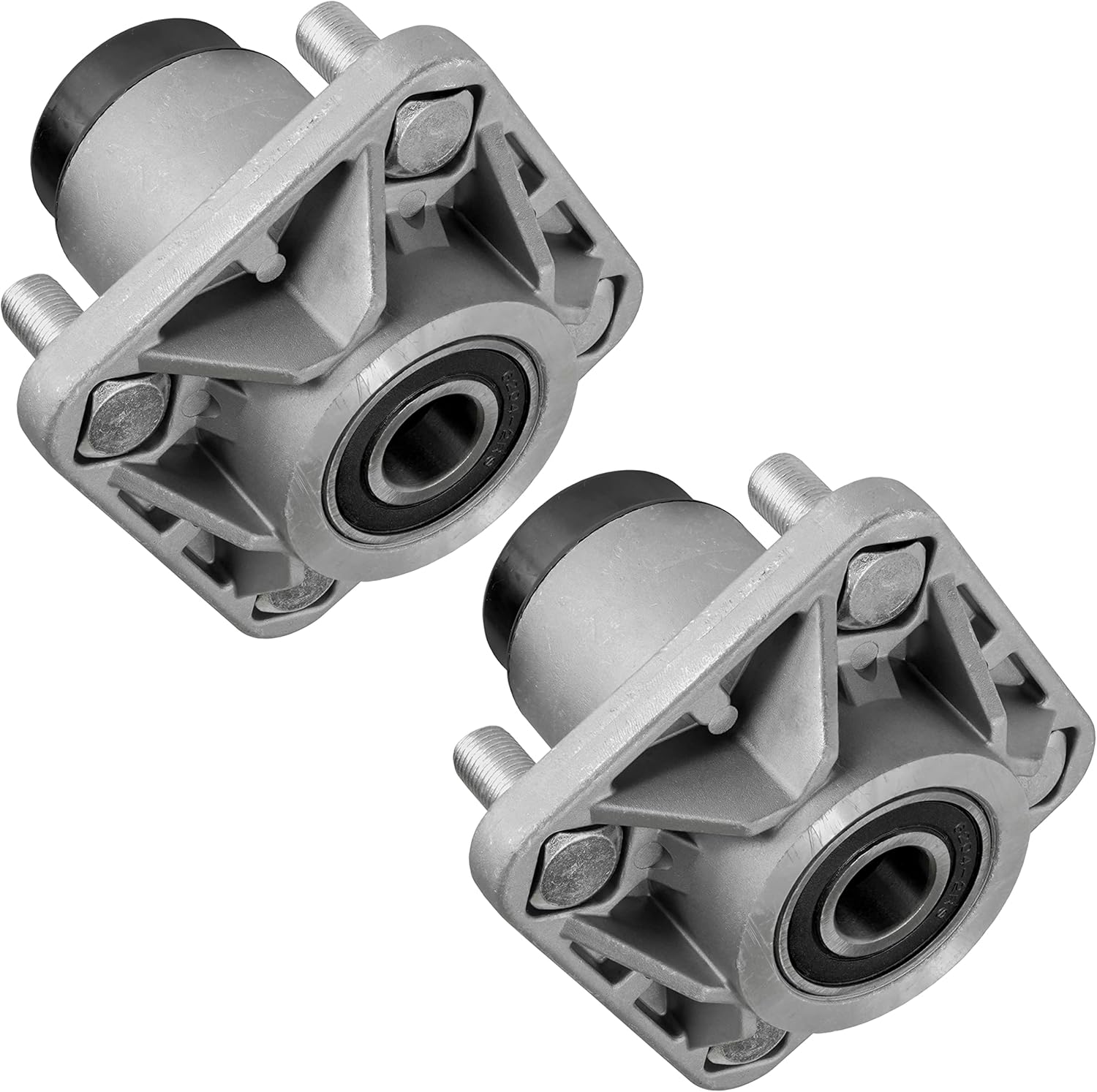 Caltric 2 Complete Front Wheel Hub Compatible With EZGO RXV 2008 - UP Gas/Electric 600001 609603