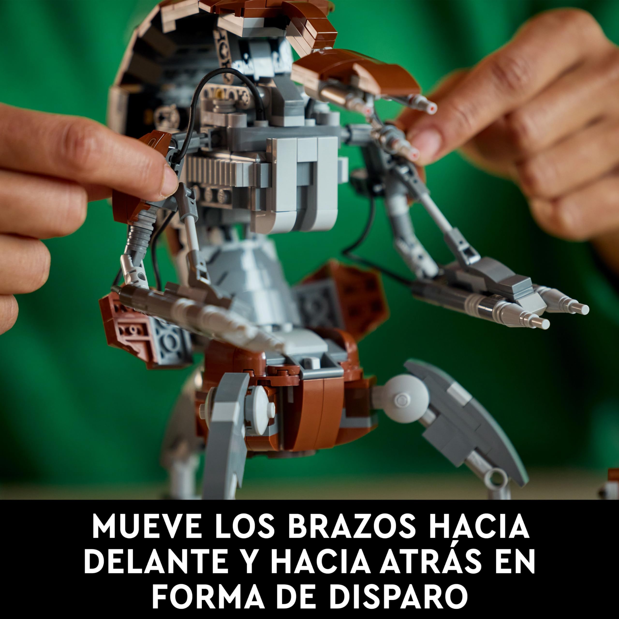 LEGO Star Wars Droideka Figura de Droide Destructor, Maqueta Coleccionable de Construcción para Adultos, Decoración del Hogar y Oficina, Regalo para Hombres, Mujeres y Fans Coleccionistas 75381