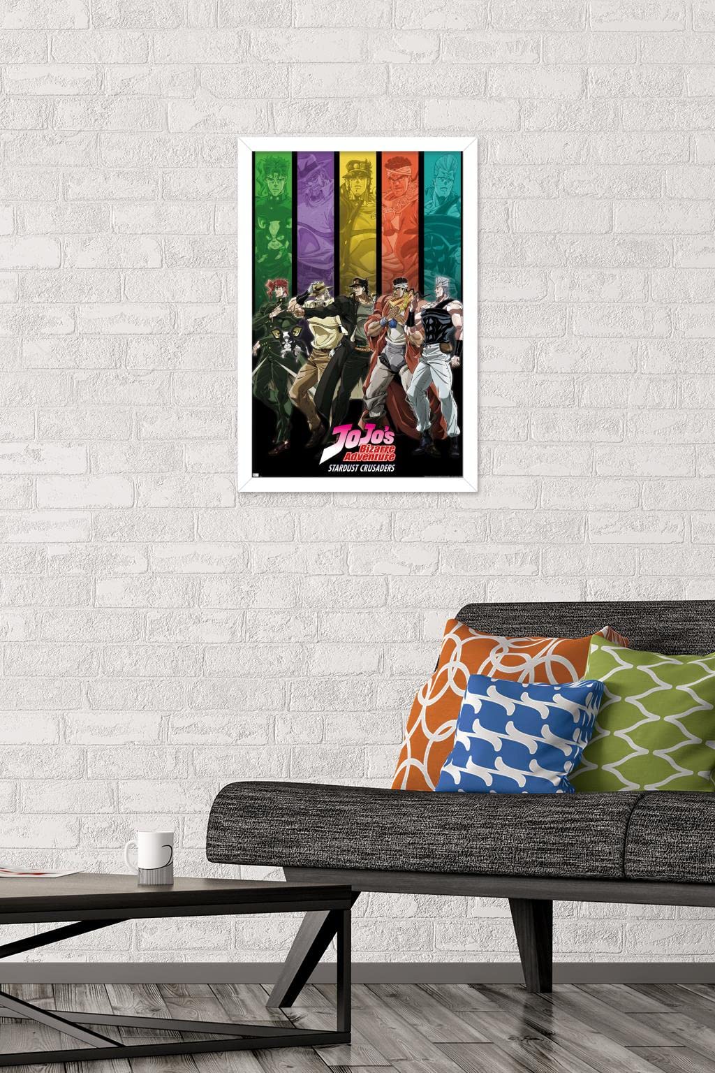JoJo's Bizarre Adventure - Group Bars Wall Poster : Amazon.ca: Home