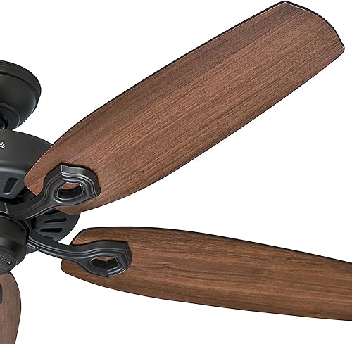 Miniatura 4 de Hunter Ventilador de techo de 52 pulgadas en bronce nuevo, 5 aspas (renovado)