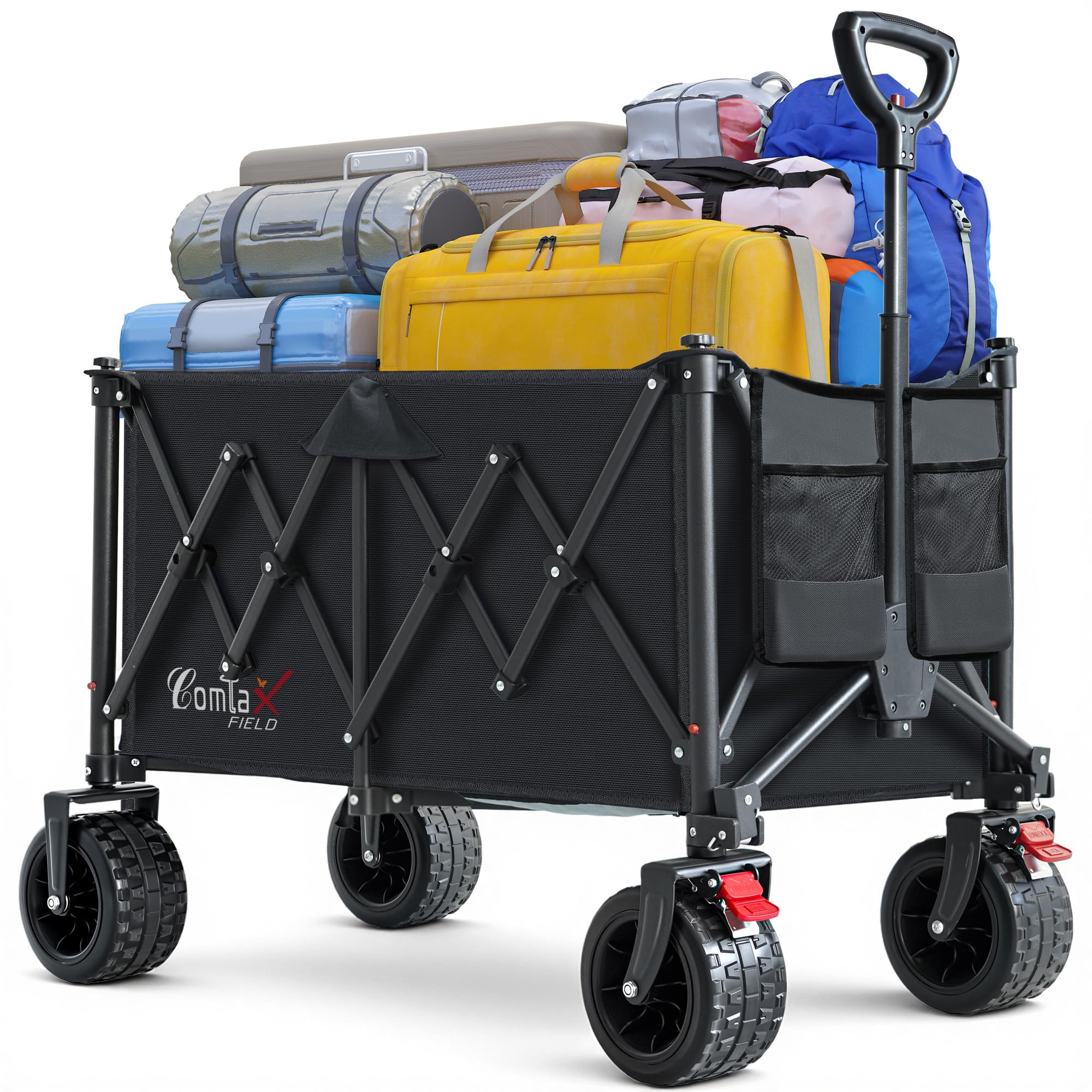 COMLAX Field Bollerwagen Faltbar 120L und 200L