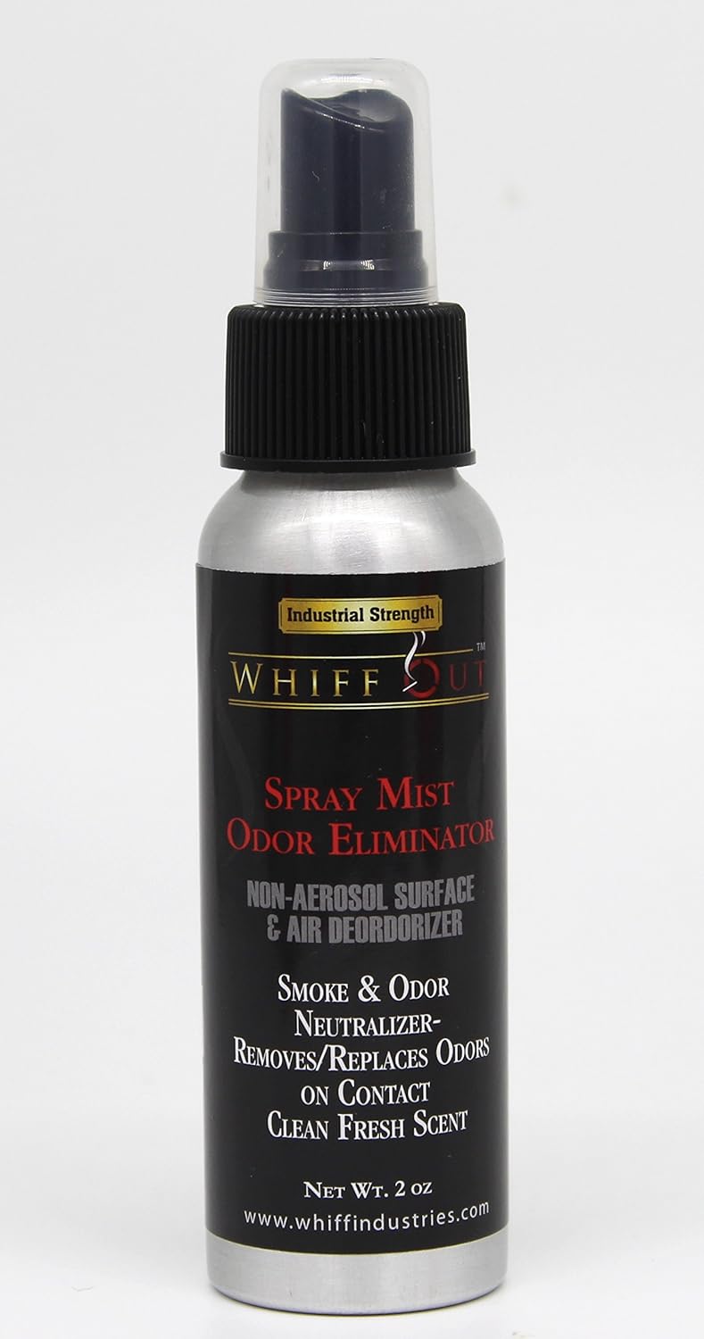 2lb Deodorant Powder in Classic Scent & 2 oz Classic Spray Mist Bundle- Oil Color and Aerosol Free Spray Eliminate Stale Smoke Aroma On Clothing and Ashtray