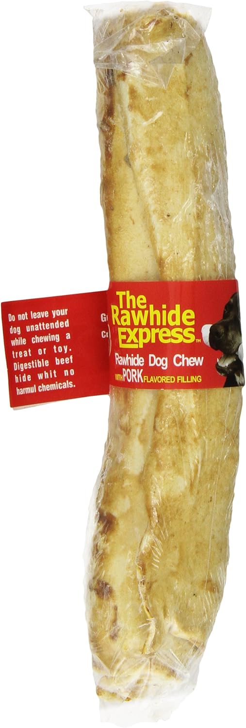 Rawhide Express 105226 Large Rawhide Sausage Roll Pork