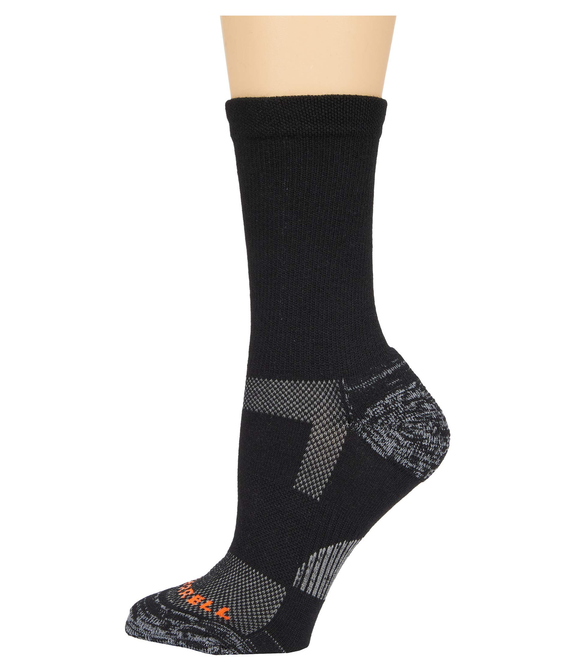 Merrell Unisex Moab Speed Lightweight Hiker Crew Socken (1er Pack)
