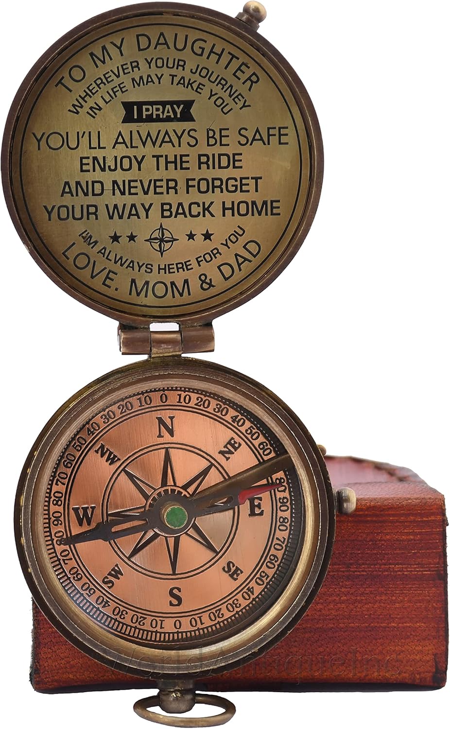 Engraved To my daughter/Gift for daughter from Dad/Gift to daughter from Mom, Personalized gift for my daughter/Gift to daughter/Father Mother gift idea for daughter, weeding