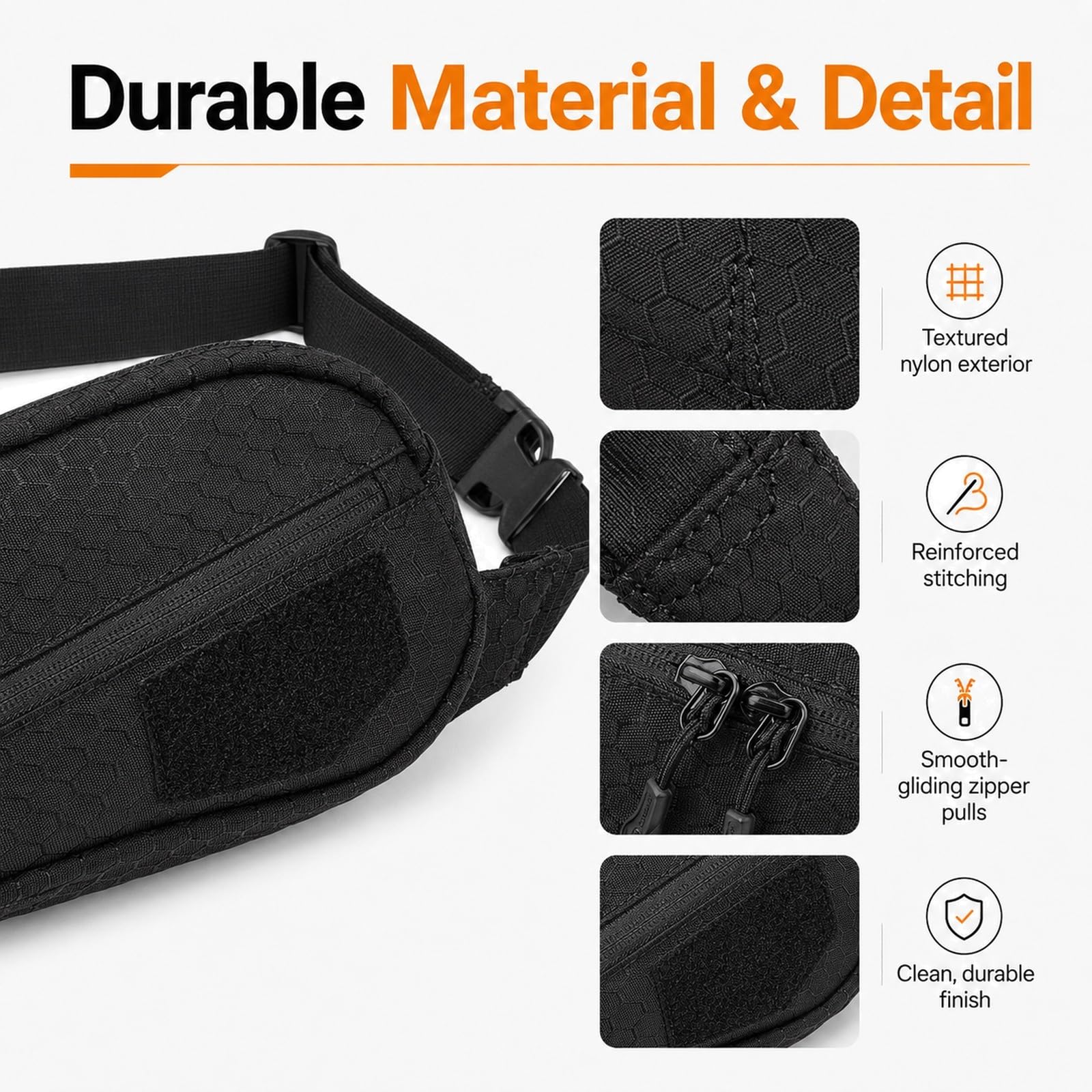 Genérico Riñonera Deportiva Bolso de Pecho Liberacion Rapida, Bandolera Impermeable Multiusos para Senderismo Viaje Airsoft Exterior