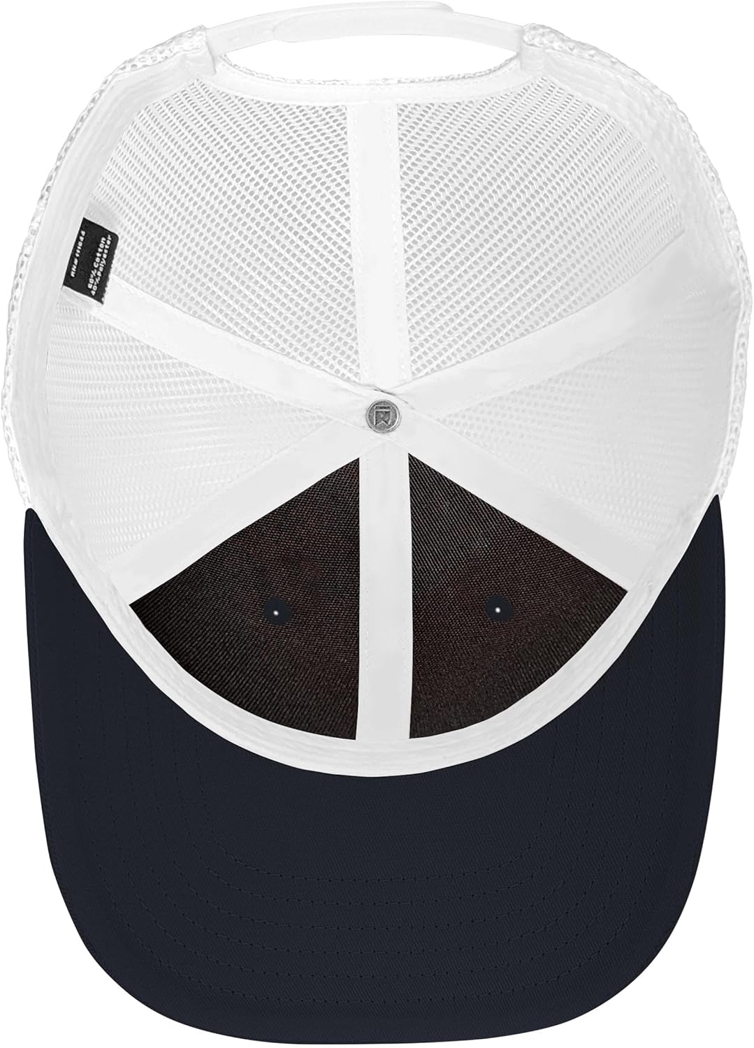 Popfunk Metropolis Meteors Simple Logo Official Pop Culture Adjustable Snapback Cotton Twill Trucker Hat - Unisex for Men and Women, Navy