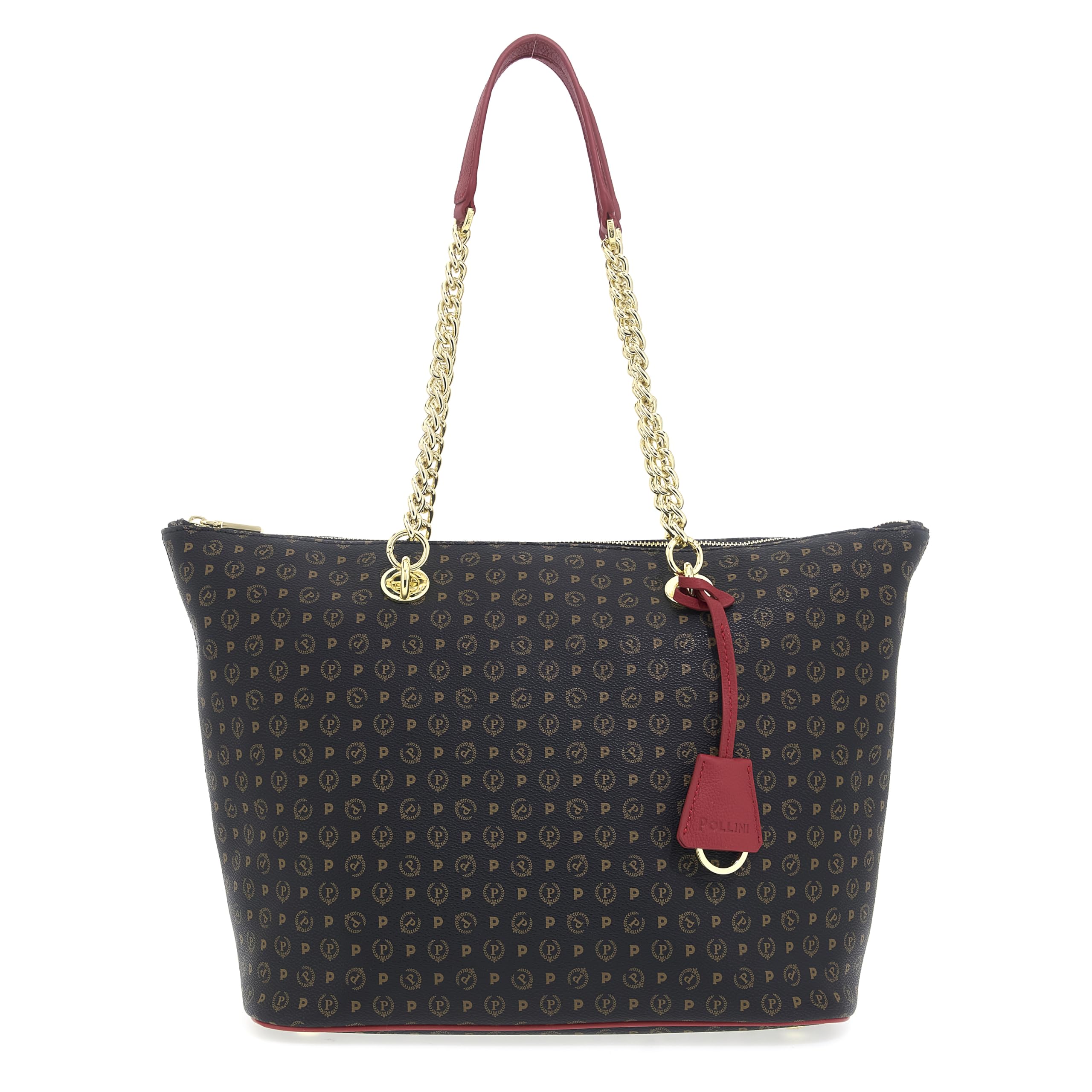 Pollini HERITAGE LOGO CLASSIC SHOPPING BAG