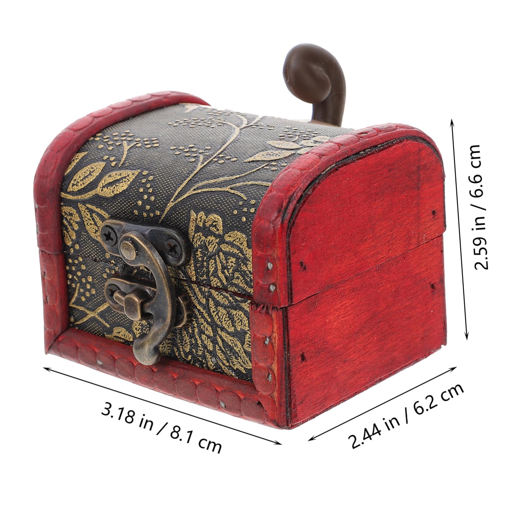 SUPVOX Boys and Girls's Pirate Treasure Chest Toy Acrylic Gemstones Large Treasure Box Pirate Decorations Set