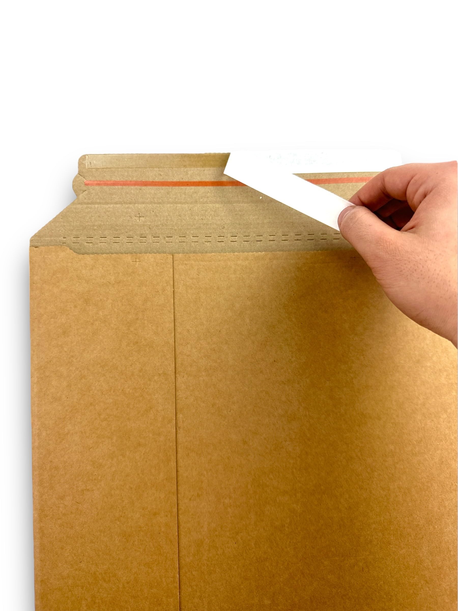 200 x Versandtaschen Wellpappe DIN A4-250 x 353 mm selbstklebend - Versandtaschen aus Karton für Elektronik Bücher Transport - Warensendung Versandverpackung (200)