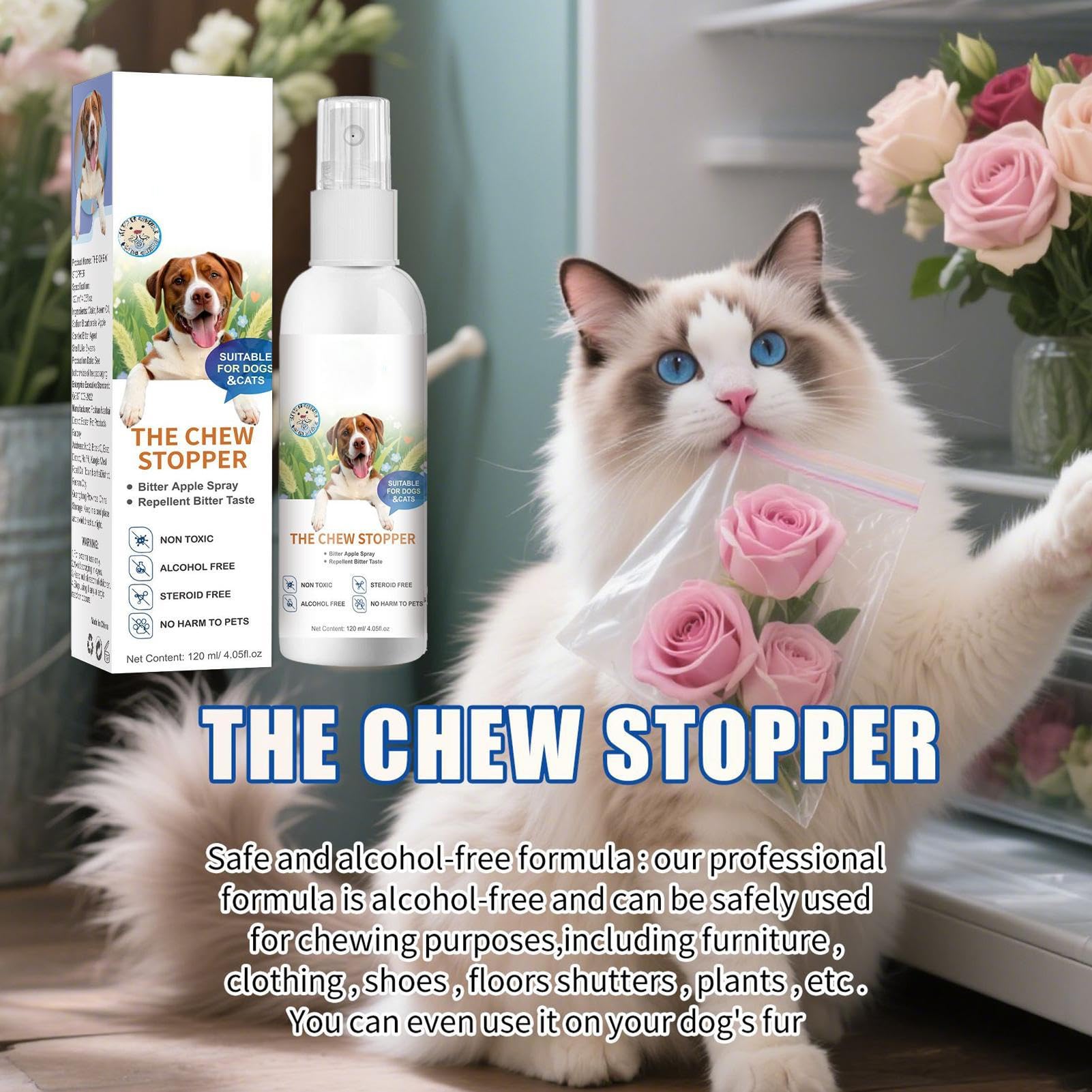 Spray Anti- pour Chiens d'intérieur | Spray d'apprentissage de la propreté pour Chiot | Aide au comportement pour l'urine, Les déjections Canines, Les Meubles, Les Tapis, la Maison, Les