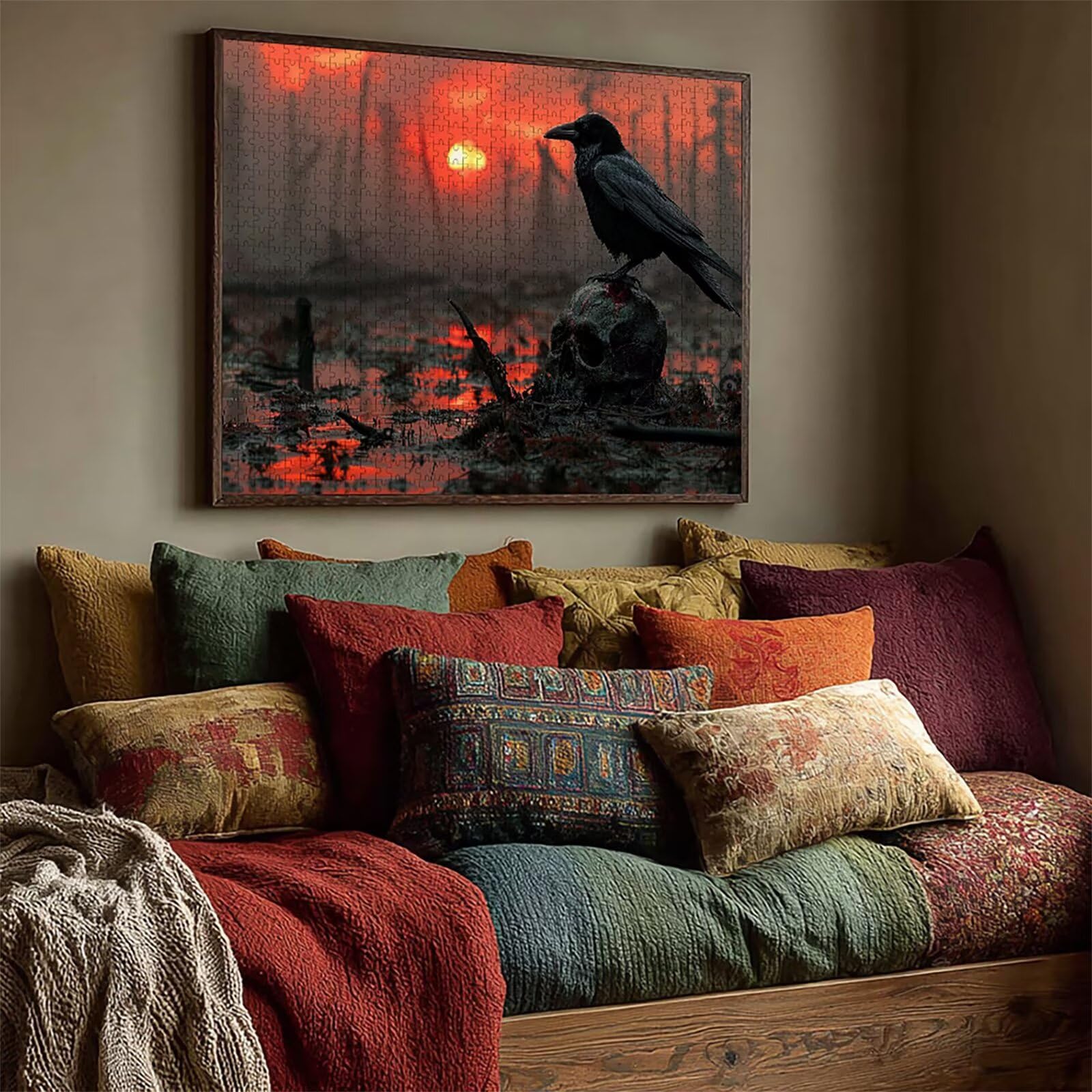Tramonto Puzzle 4000 Pezzi Adulti, Puzzle Legno con Scatola 141x87cm, DIY Giochi Divertenti per Familiar, Idea Regalo Uomo e Donna, Squisita confezione Regalo, Estate Decorazioni Casa, (Bird) U-6843