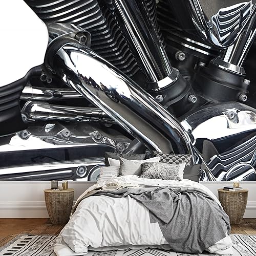 Miniatura 16 de wall26 - Muchos engranajes metálicos oxidados antiguos o piezas de máquina - Mural de pared extraíble | Papel tapiz autoadhesivo grande - 66x96 Obra