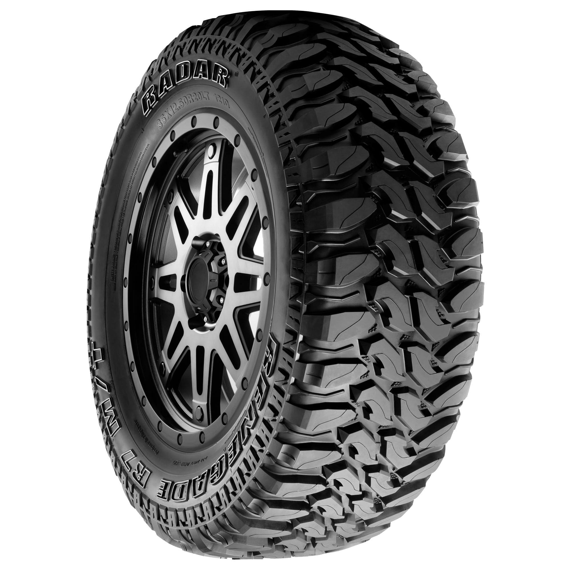 Neumático Radar Renegade r7 mt por owl 35 12.50 R17 LT 125K TL para 4x4