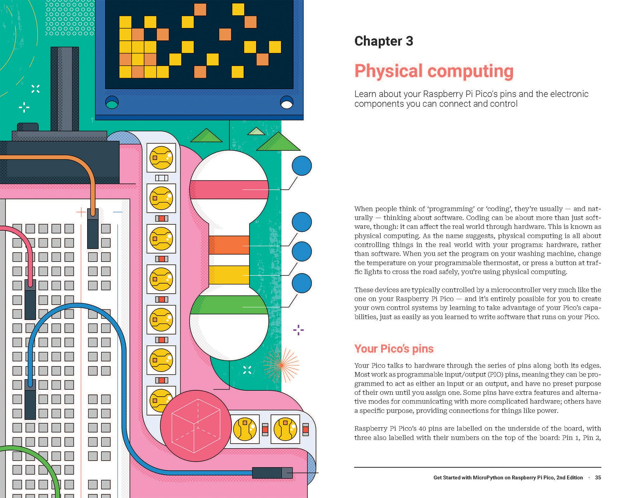 Get started with MicroPython on Raspberry Pi Pico: The Official Raspberry Pi Pico Guide