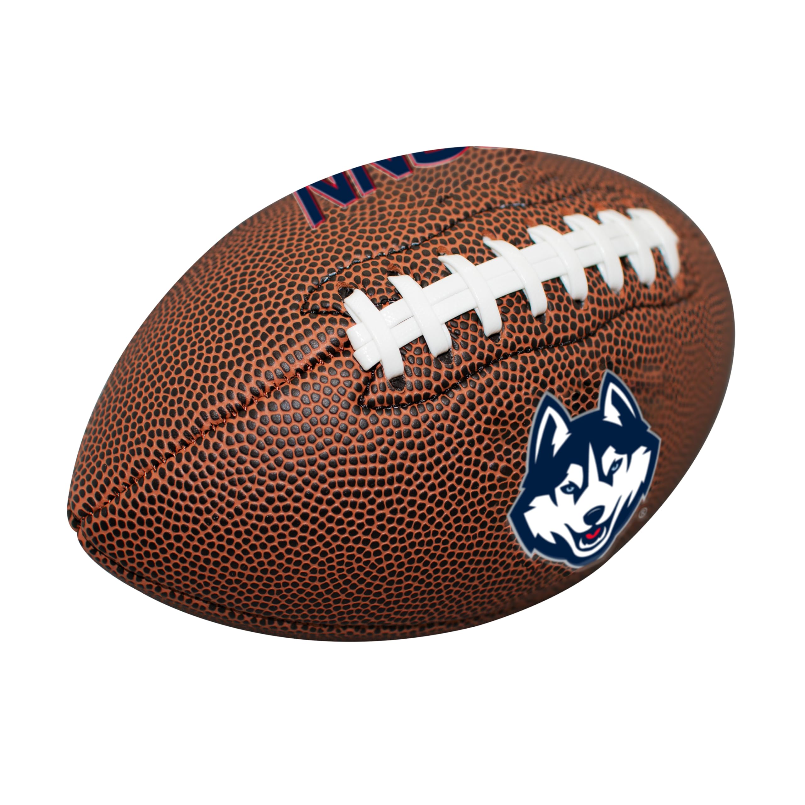Logo Brands Mini Comp Fb, UConn-Pallone da Calcio in Materiale Composito Ragazzi, Marrone