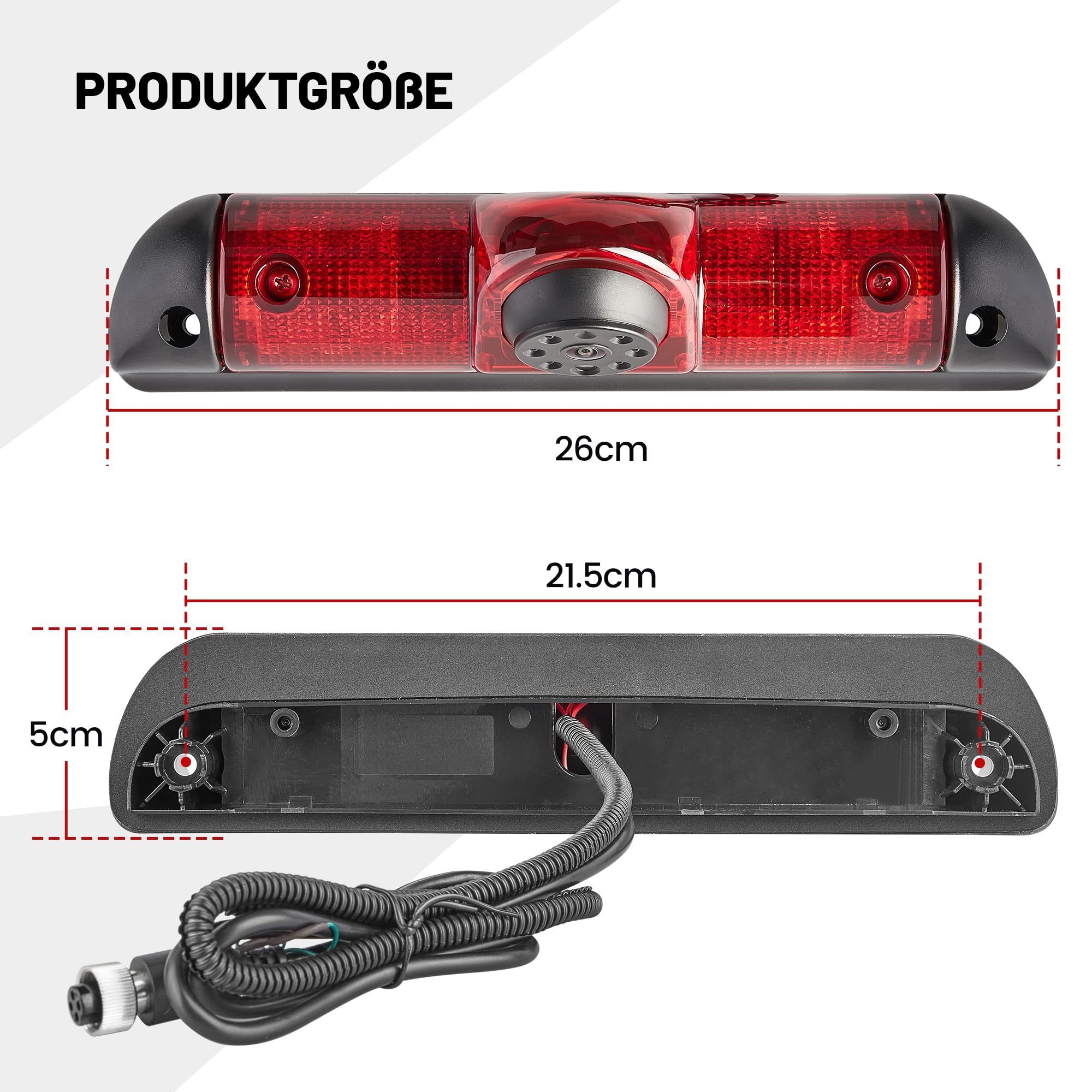 Autocraft Portalampada Posteriore Sinistro – Compatibile Con Jumper Ducato Boxer (2006-2014) – Lato Guida – Sostituzione Senza Lampadina – Garantito 2 Anni
