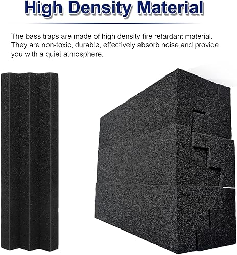 Miniatura 3 de Paquete de 16 estudios o columna de cine en casa con cuña acústica para estudio, bloque de esquina con acabado de esquina