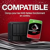 Seagate IronWolf Pro, 10 TB, NAS Internal Hard Drive, CMR 3.5 Inch, SATA 6 Gb/s 7,200 RPM, 256 MB Cache, for RAID Network Attached Storage, 3 years Rescue Services, FFP (ST10000NE0004) - 3