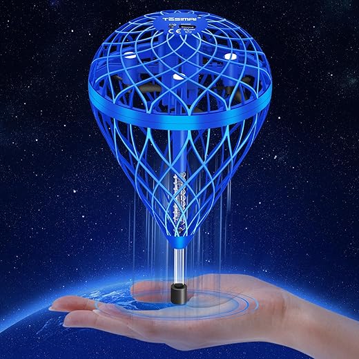 semai Flying Ball Toys, 360° Hand-Controlled Mini Drone for Kids for 6 7 8 9 10 11 12 Year Old Boy, Droleapfly Magic Hover Ball with Bounce Mode, Cool Drone Gifts for Teen Boys Indoor Outdoor