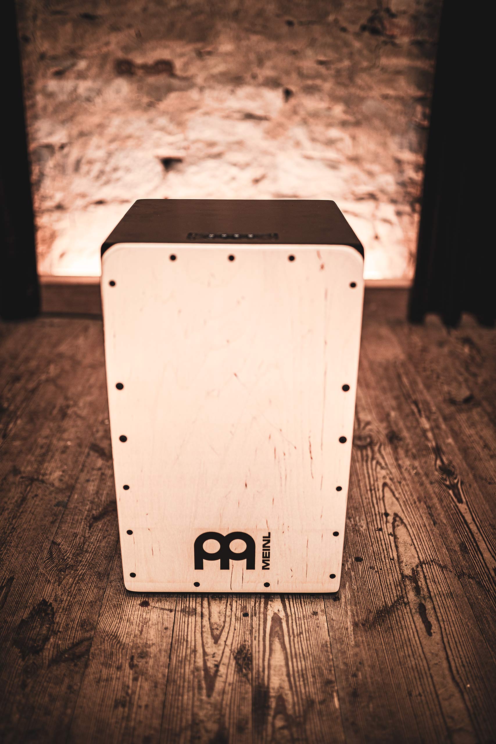 Meinl Percussion Speaker Cajon Instrument - Drum Box con Funzione Play-Along - Superficie di Suono in Betulla del Baltico (MPSCAJ)